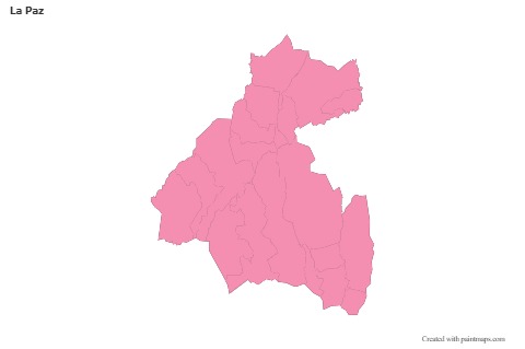Sample Maps for La Paz (pink,outline)