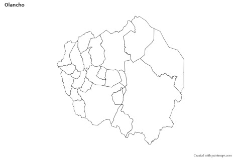 Sample Maps for Olancho (black-white)