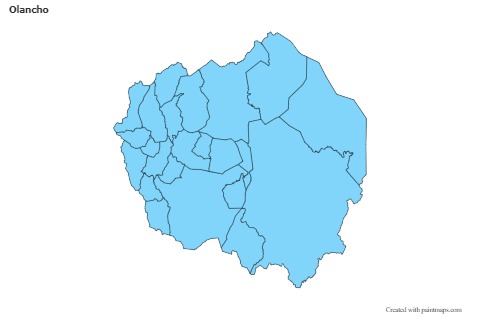 Sample Maps for Olancho (blue)