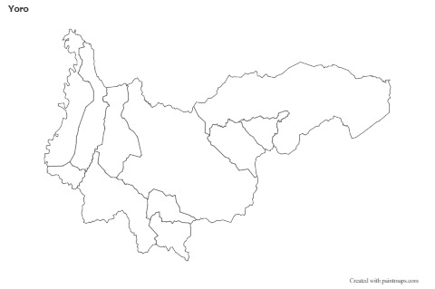 Sample Maps for Yoro (black-white)
