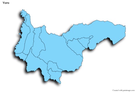 Sample Maps for Yoro (blue,shadowy)