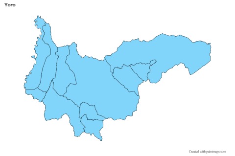 Sample Maps for Yoro (blue)