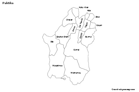 Sample Maps for Paktika (black-white)
