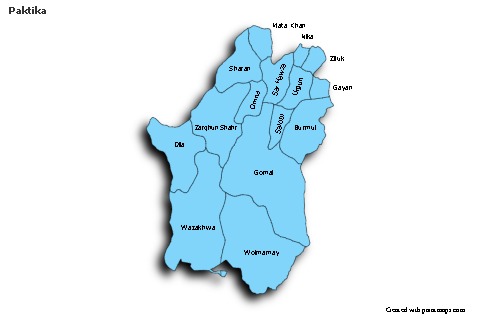 Sample Maps for Paktika (blue,shadowy)