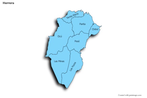Sample Maps for Herrera (blue,shadowy)