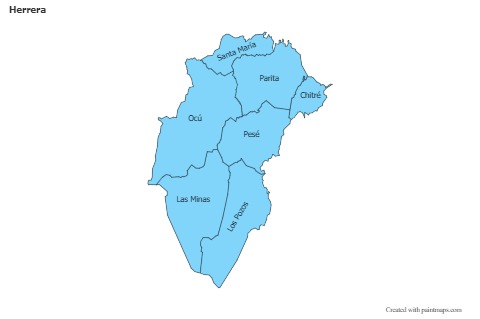 Sample Maps for Herrera (blue)
