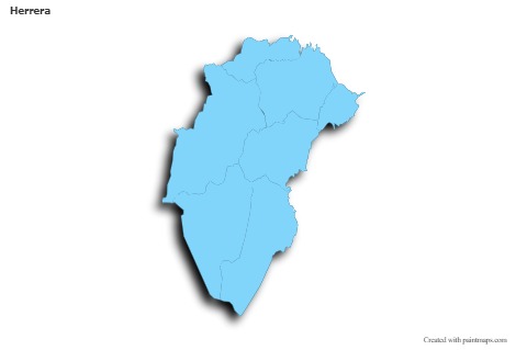 Sample Maps for Herrera (blue,outline,shadowy)