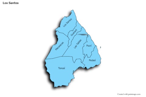 Exemplos de mapas para Los Santos (azul,sombra)