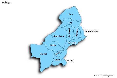 Sample Maps for Paktya (blue,shadowy)