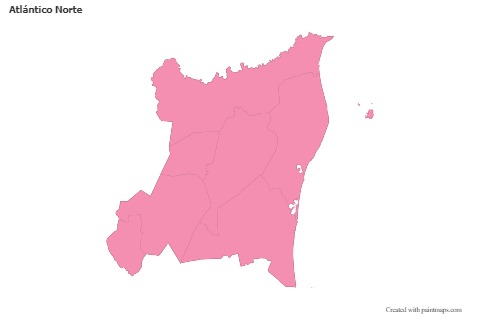 Sample Maps for Atlántico Norte (pink,outline)