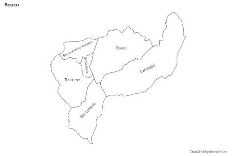 Sample Maps for Boaco (black-white)