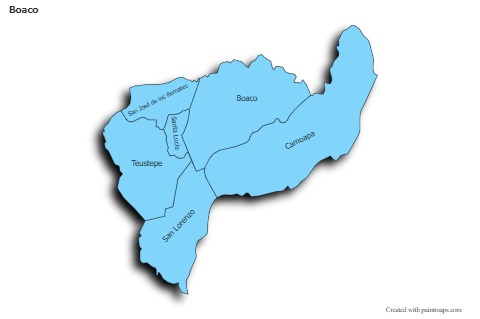 Sample Maps for Boaco (blue,shadowy)