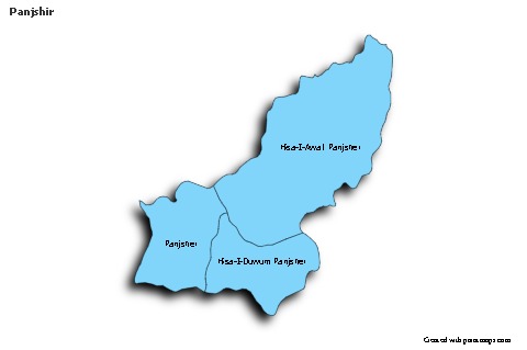 Sample Maps for Panjshir (blue,shadowy)