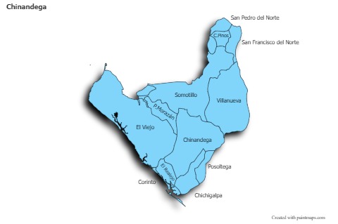 Sample Maps for Chinandega (blue,shadowy)