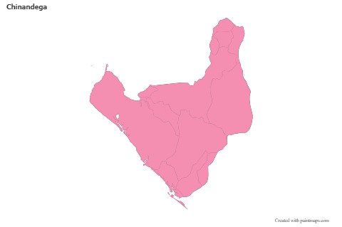 Sample Maps for Chinandega (pink,outline)