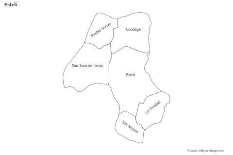 Sample Maps for Estelí (black-white)