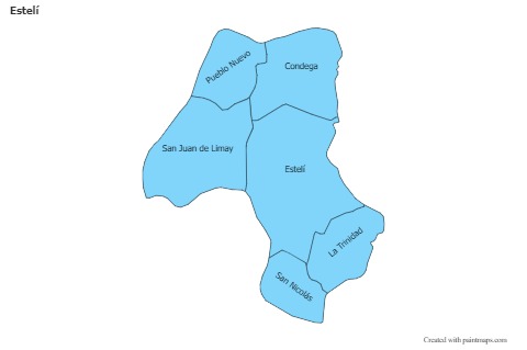 Sample Maps for Estelí (blue)