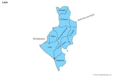 Sample Maps for León (blue)