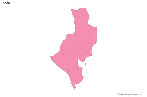 Sample Maps for León (pink,outline)