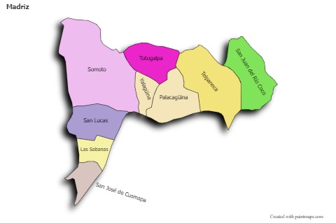 Sample Maps for Madriz (colored,shadowy)
