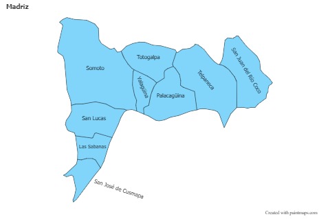 Sample Maps for Madriz (blue)