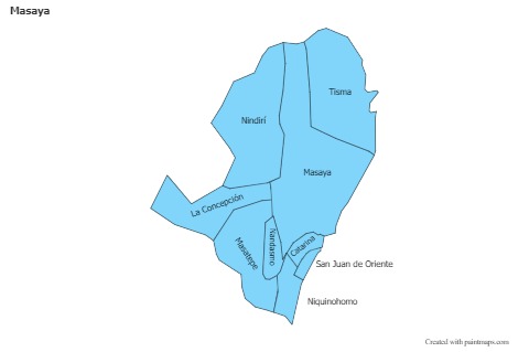 Sample Maps for Masaya (blue)