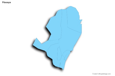 Sample Maps for Masaya (blue,outline,shadowy)