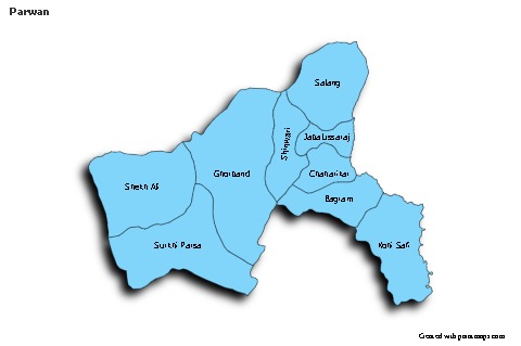 Sample Maps for Parwan (blue,shadowy)
