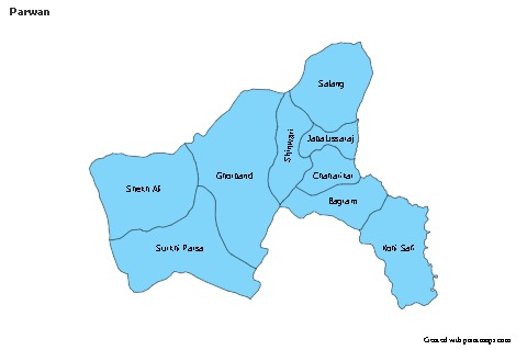Sample Maps for Parwan (blue)