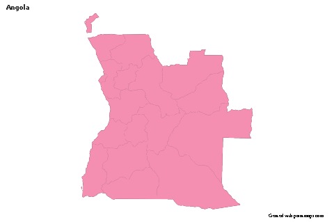Sample Maps for Angola (pink,outline)