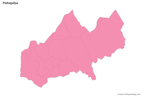 Sample Maps for Matagalpa (pink,outline)