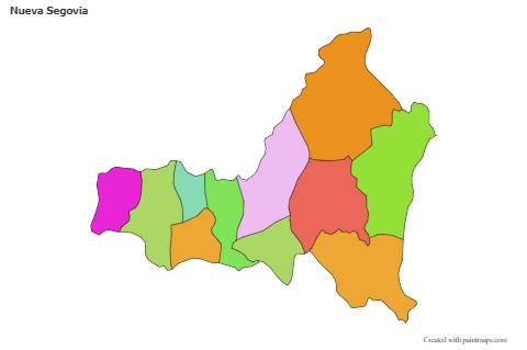 Sample Maps for Nueva Segovia (colored)