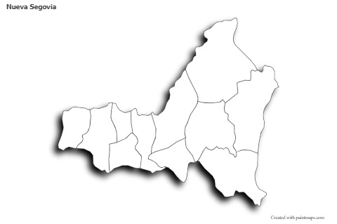 Sample Maps for Nueva Segovia (black-white,shadowy)
