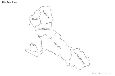 Sample Maps for Río San Juan (black-white)