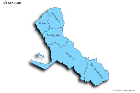 Sample Maps for Río San Juan (blue,shadowy)