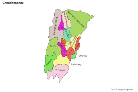 Sample Maps for Chimaltenango (colored)