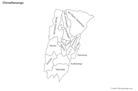 Sample Maps for Chimaltenango (black-white)
