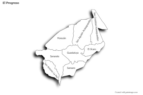 Sample Maps for El Progreso (black-white,shadowy)