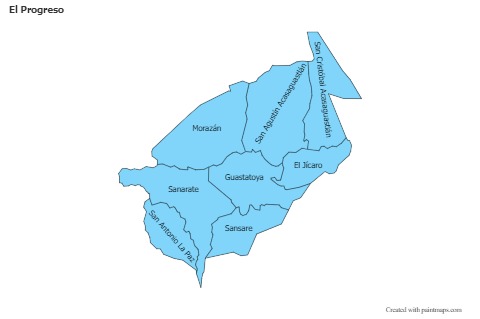 Sample Maps for El Progreso (blue)