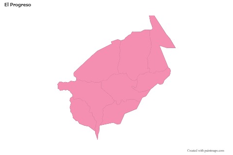 Sample Maps for El Progreso (pink,outline)