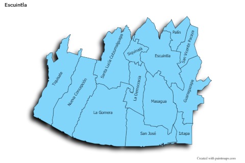 Sample Maps for Escuintla (blue,shadowy)