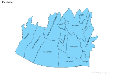 Sample Maps for Escuintla (blue)