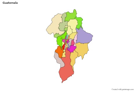 Sample Maps for Guatemala (colored)