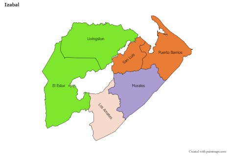Sample Maps for Izabal (colored)
