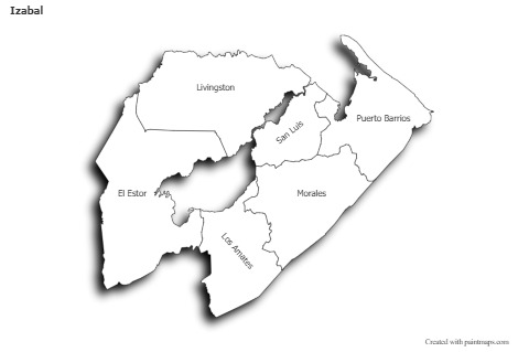 Sample Maps for Izabal (black-white,shadowy)