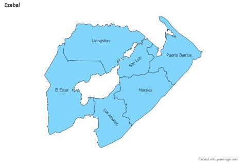 Sample Maps for Izabal (blue)