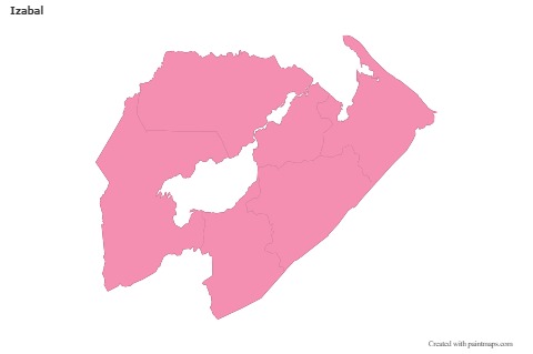 Sample Maps for Izabal (pink,outline)