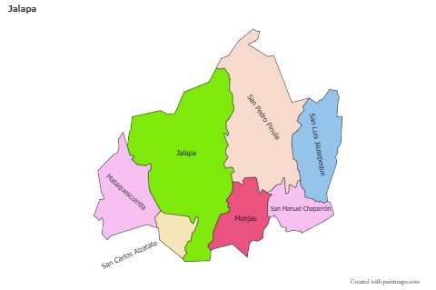Sample Maps for Jalapa (colored)