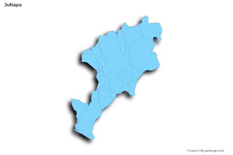 Contoh Peta untuk Jutiapa (biru,garis luar,bayangan)
