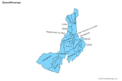 Sample Maps for Quezaltenango (blue)